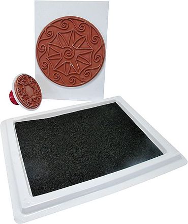 Maxi Stempelkissen schwarz 20 x 15 cm