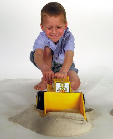 Sand-Bulli - Handsandbagger Sandschieber