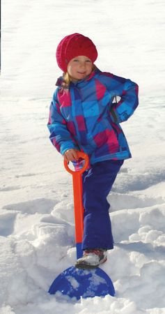 Schaufel für Schnee und Sand