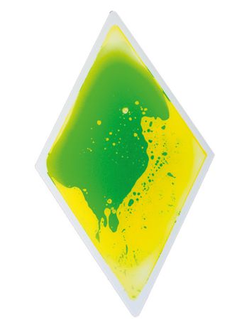 Fluid-Aqua-Platte- Raute 6er Set