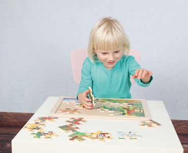 Kinder Rahmen Puzzle Tierpark 24tlg.