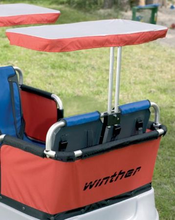 Winther Stoff für Sonnenschutz für Kinderbus Turtle