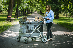 Kinderwagen Cabrio Waggon 4-Sitzer 