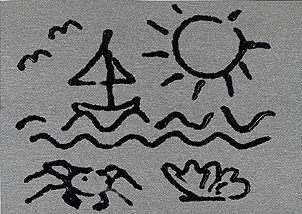 Wasser Magic Papier 12 Blätter