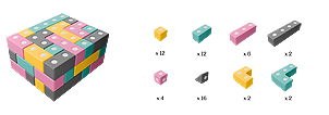Tuki BIG 56er Set Magnetbausteine