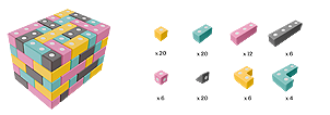 Tuki BIG 94er Set Magnetbausteine