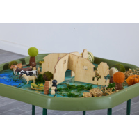 Trenneinsätze Schloss / Scheune für Recycling-Wanne 2er Set 