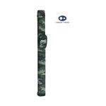 Billard Köcher Army 1/1 im Tarndesign – für einen kompletten Queue, mit Zubehörtasche und Tragegurt