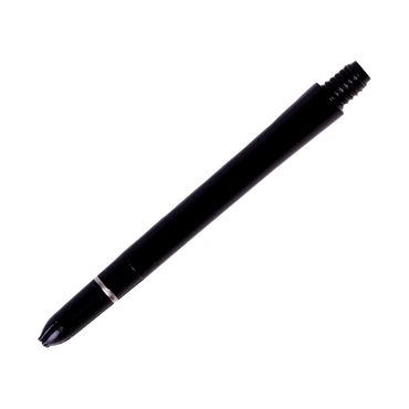 Karella Nylon-Shaft Medium mit Federring, schwarz, 3 Stück – leicht und elastisch