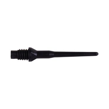 Karella Dartspitzen soft KeyPoint, schwarz, 100 Stück im Beutel – 2BA-Gewinde, Made in Germany
