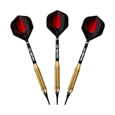 Karella Softdart XT-1 18 g – Messingbarrel mit Ringstruktur, Softspitze und XT-Schaft