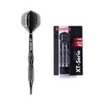 Karella Softdart XT-4 20 g – Blisterverpackung der XT-Serie mit drei Darts und Darthalter neben einem Dart