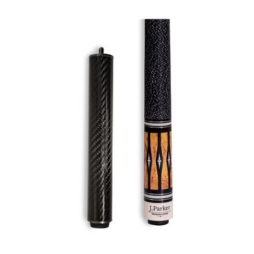 J. Parker Carbon-Queue-Verlängerung 20 cm – leichtes Carbon mit Quick-Gewinde, in wenigen Sekunden ins ButCap geschraubt