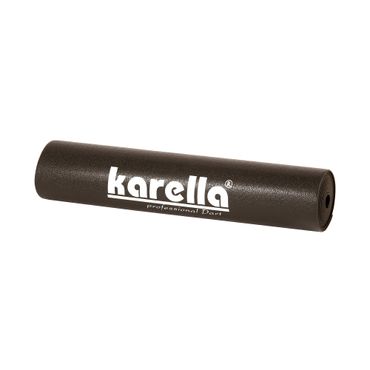 Karella Dartmatte EcoStar schwarz – 290 x 60 cm mit Abwurflinie bei 237 cm, dem offiziellen Turnierabstand