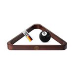 Robertson Triangel 57,2mm – Aufstell-Dreieck aus Kautschukholz, bildet das Kugeldreieck für Pool