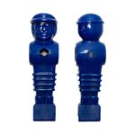 Bandito Kickerfigur MasterCup blau – Vorder- und Rückseite mit Sechskantbohrung für 16-mm-Kickerstangen