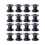 Bandito Kugellager im 16er-Set in Schwarz, für Seitenwände 37–43 mm – Lager für 16-mm-Kickerstangen