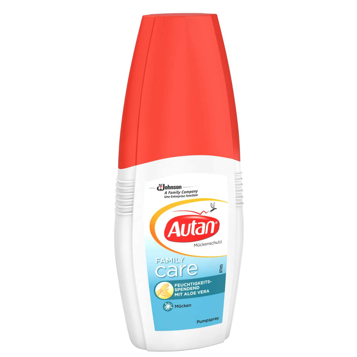 Autan Family Care feuchtigkeitsspendender Mückenschutz Pumpspray 100ml