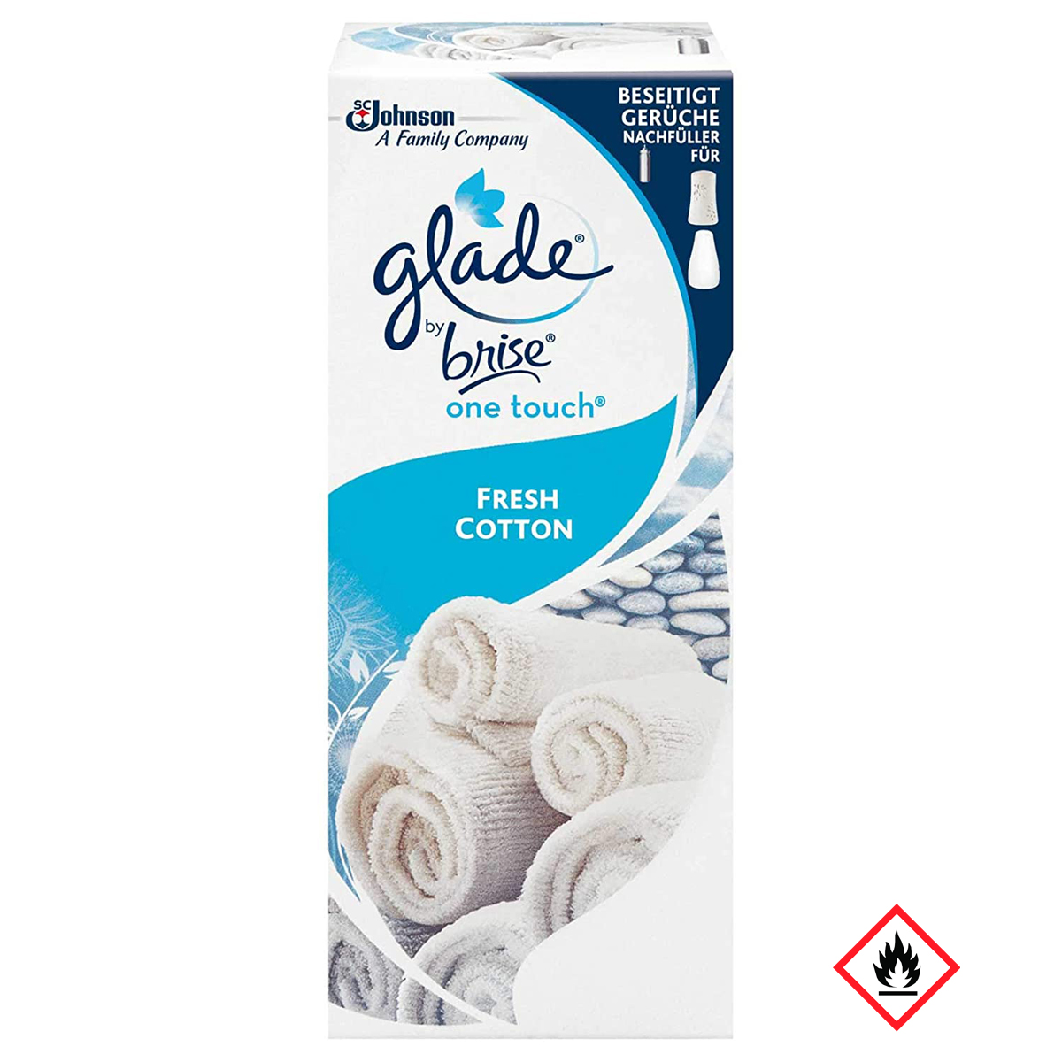 Brise One Touch Pure Clean Linen Glade Nachfüller Fresh Cotton 10ml