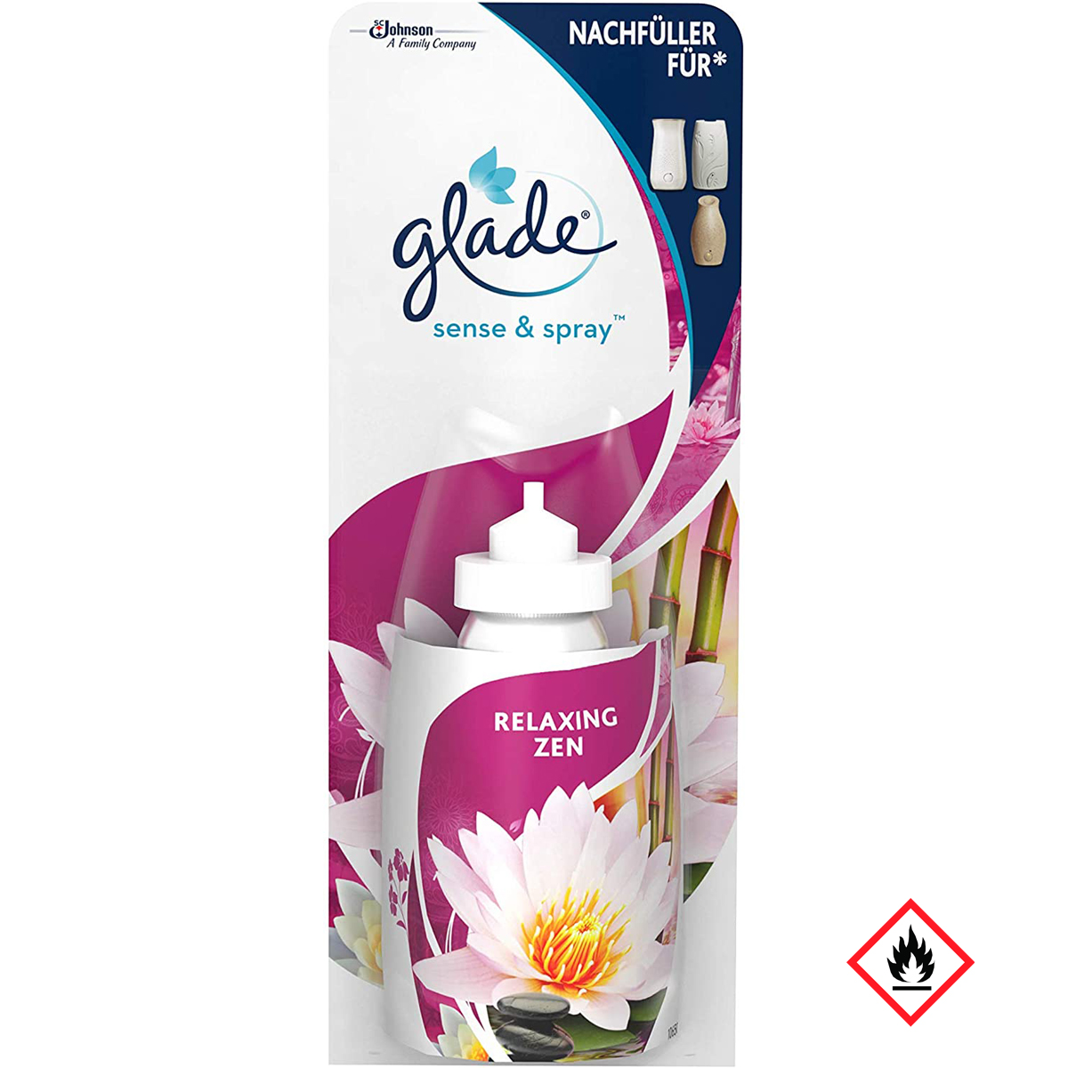 Glade Sense & Spray Nachfüller Relaxing Zen 18ml