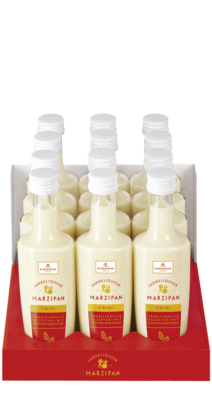 Niederegger Marzipan Liqueur Mini Fläschchen Sahnemarzipanlikör 50ml