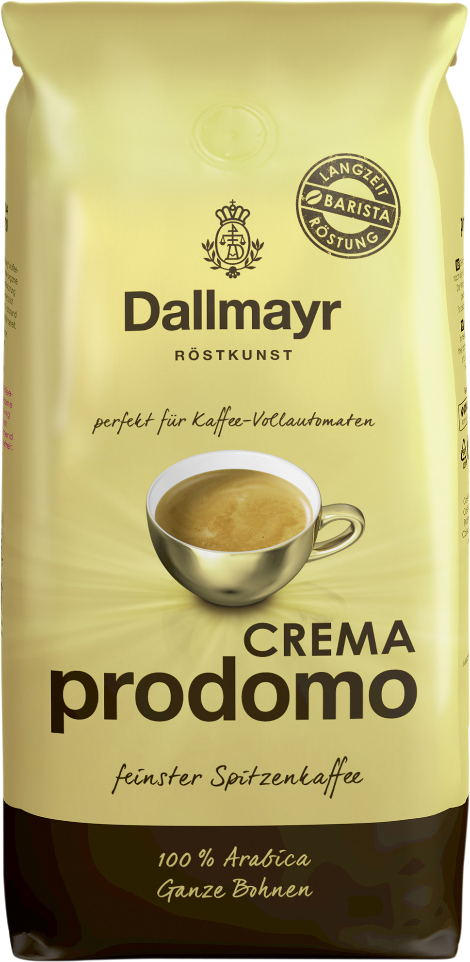Dallmayr Prodomo Coffee Crema Whole Beans velvety fine 1000g | eBay UK