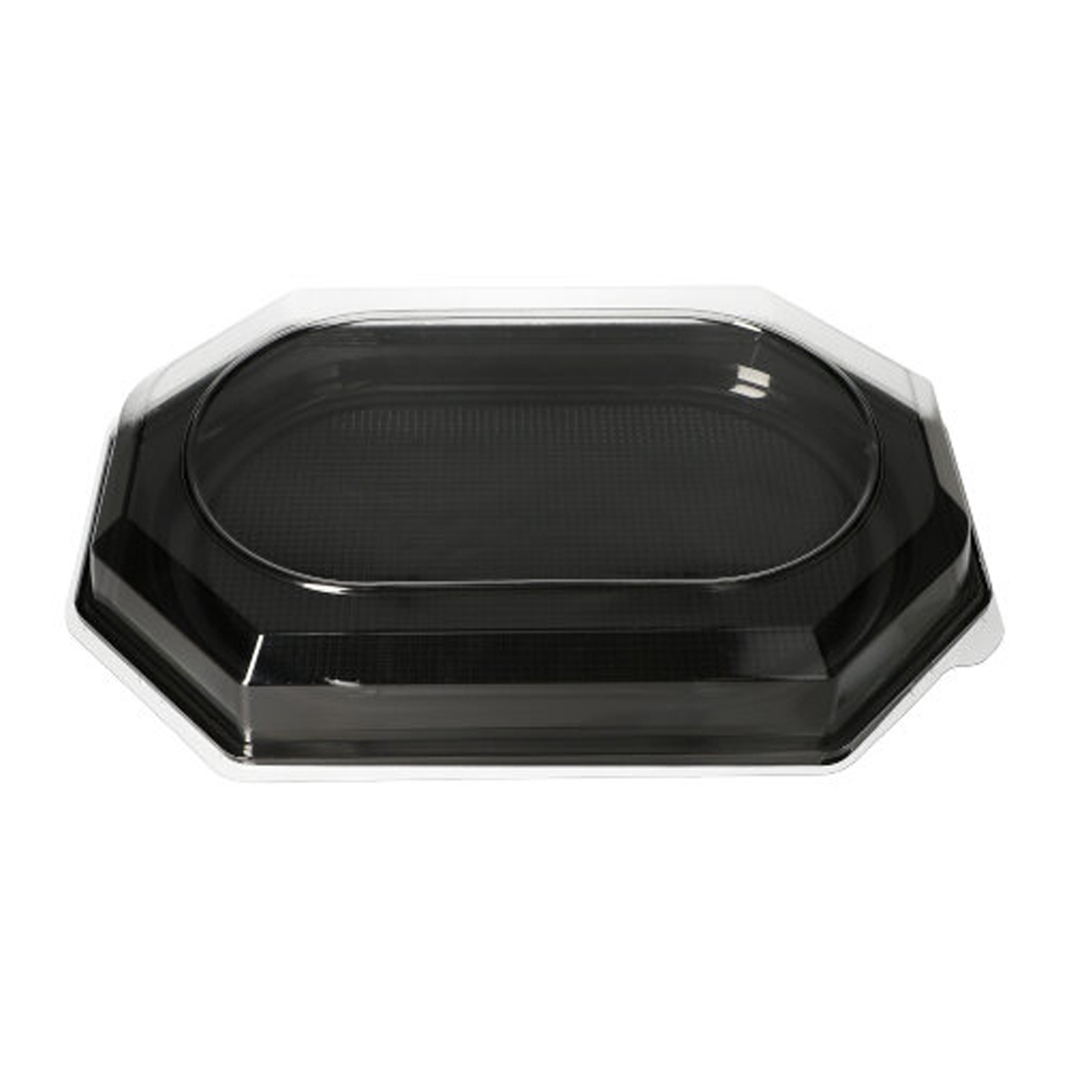 Papstar Deckel für Servierplatten 45 x 31,5 x 6,3cm transparent 10 Stück