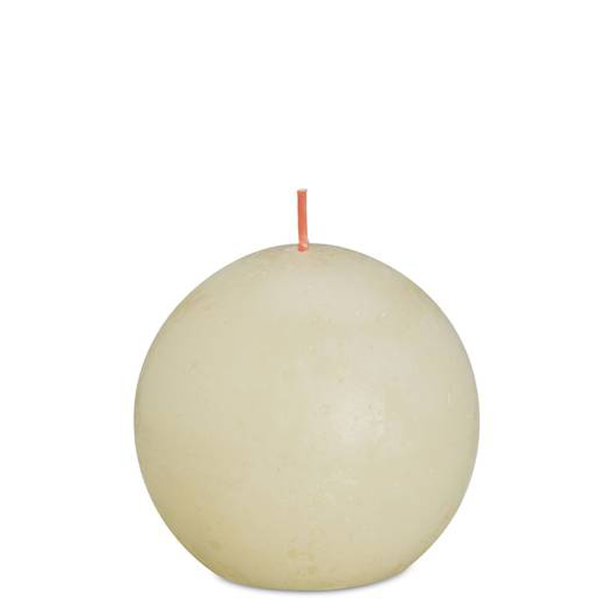 Bolsius Rustik Kugelkerze weiche Perle 76mm