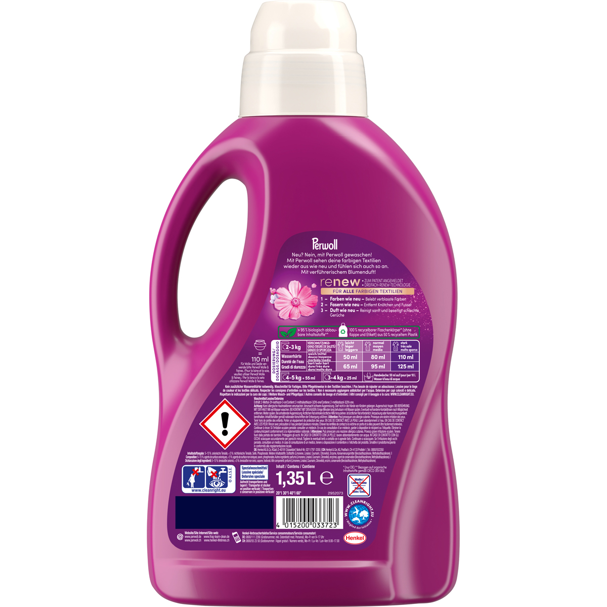 Perwoll Renew & Blütenrausch Color Waschmittel 27WL 1350ml