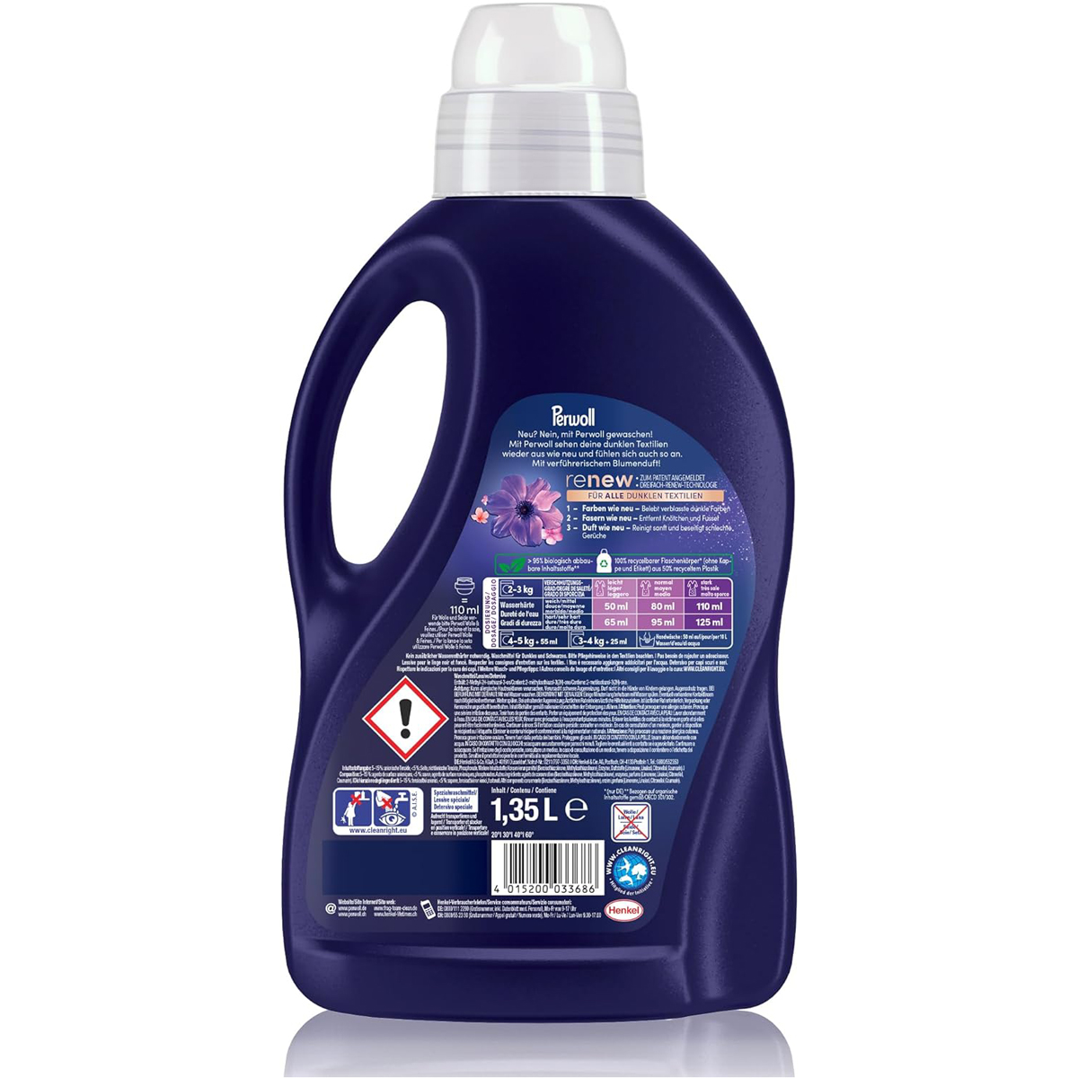 Perwoll Black Waschmittel Blütenmeer renew 27 WL 1350ml