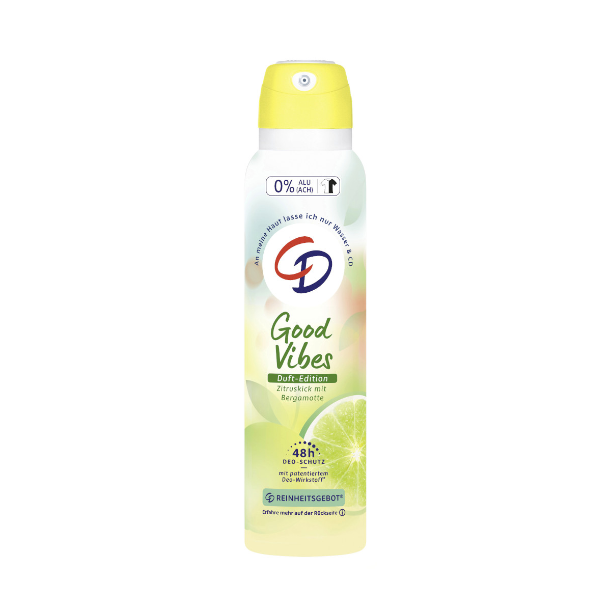 CD Deo Spray Good Vibes Zitruskick mit Bergamotte Packung 150ml