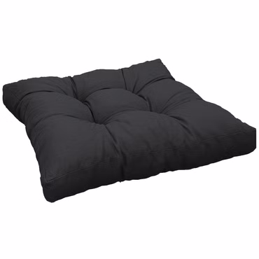 Loungekissen SmartLounge – Sitzkissen und Rückenkissen für Indoor und Outdoor, Farbe: Anthrazit, Größe: 1x Sitzkissen 60x60cm