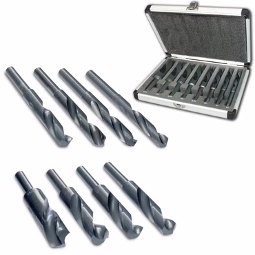Spiralbohrer Set Optimus 8tlg - HSS Metallbohrer Set aus Werkzeugstahl