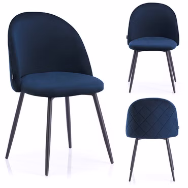HOMEDE Designer Stuhl Faro 4er Set - Robuster & Leichter Esszimmerstuhl