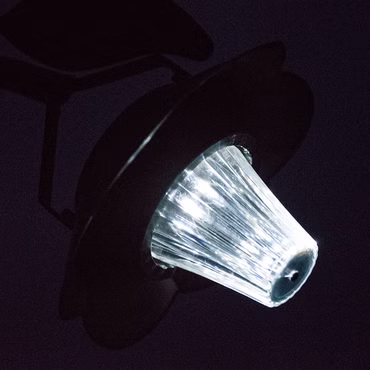 Garden Pleasure Pflanzständer mit Solar-Beleuchtung - Trink- und Bademöglichkeit für Vögel