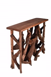 Garden Pleasure Tisch CONSO, Teakwurzel (Holz) - Jeder Artikel ist ein Unikat