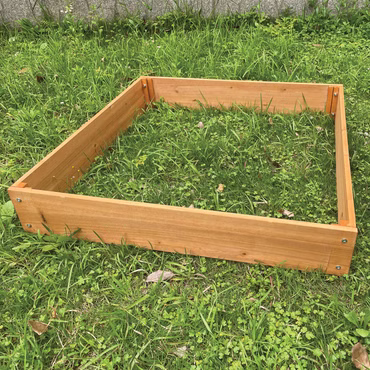 Kinder Sandkasten NYVIKids Torino 90x90 cm - Sandkasten mit Innenfolie