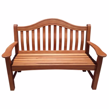 NYVI Gartenbank Kingston GardenComfort 131x91x67 cm - FSC Eukalyptusholz