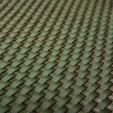 Polyrattan Balkon Sichtschutz Privafence - Balkonbespannung nach Maß (Menge 1 = 1m²), Ausführung: ohne Metallösen, Farbe: Grün RD12