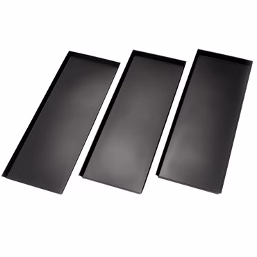 Nestera Kotschale 3 Stück für Hühnerstall LARGE 58x54.5x2.3cm robust und passgenau Kotschublade Kotwanne