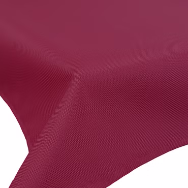 Outdoor Tischdecke SunLounge - Gartentischdecke mit Lotuseffekt, Farbe: Beere, Größe: Tischdecke 156x156 cm