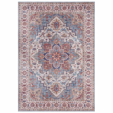 Hanse Home Teppich Asmar - Pflegeleicht, Langlebig, für Innenräume, Farbe: Cyanblau Anthea, Größe: 160x230 cm