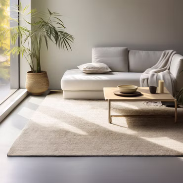 Hanse Home Teppich Bouclé - Pflegeleicht, Für Fußbodenheizung, Strapazierfähig, Farbe: Elfenbein Weiß, Größe: 80x200 cm