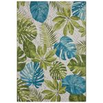 Turquoise Green Leaves