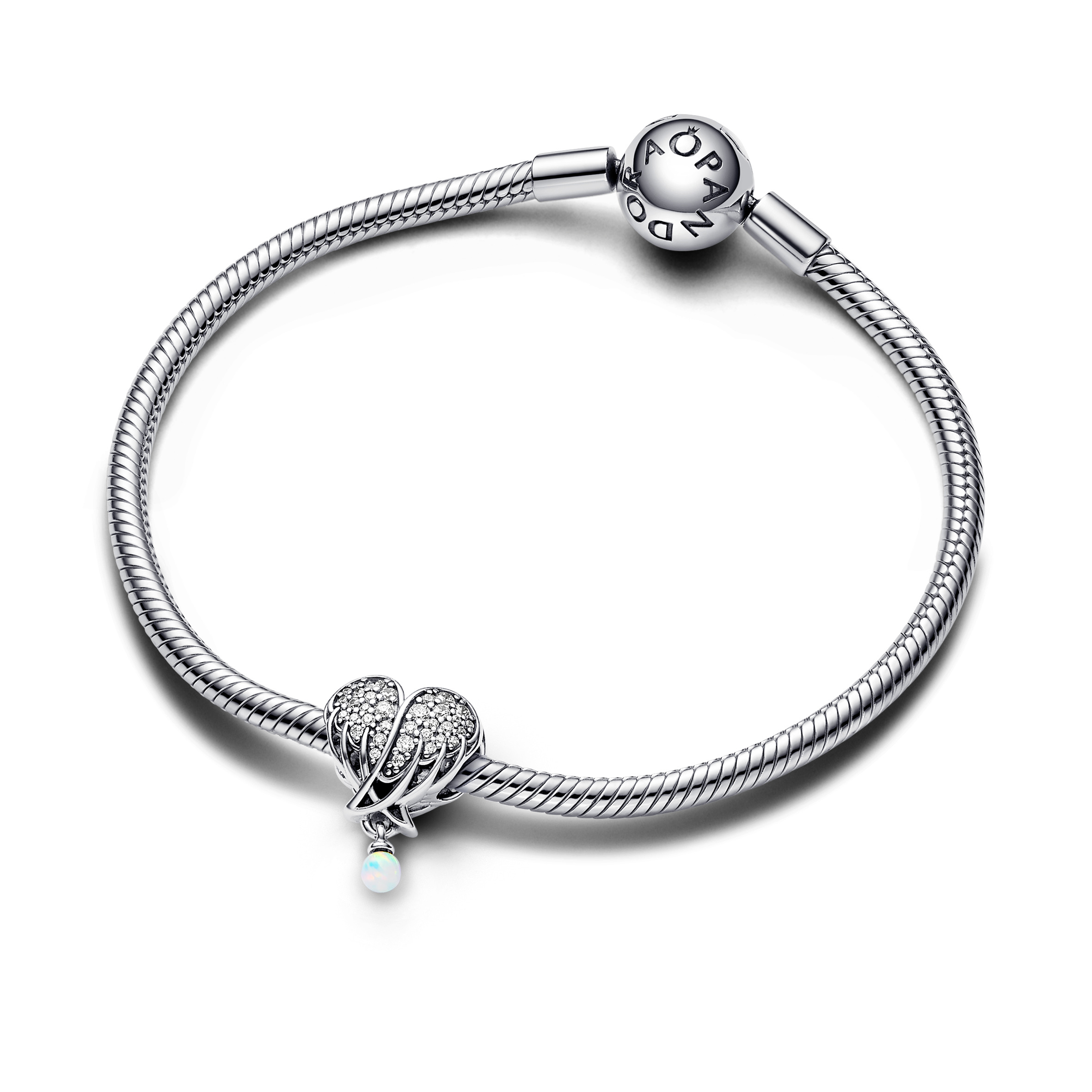 Pandora Charm Sparkling Angel Wings 792980C01 Silber | Schwahnshop ...