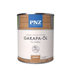 PNZ Garapa-Öl für Außen | Nachhaltig hergestellt mit regionalen Rohstoffen | Made in Germany | Holzdeck, Holz-Terrasse, GartenMöbel, Gartenhaus, Zaun PNZ Garapa-Öl für Außen | Nachhaltig hergestellt mit regionalen Rohstoffen | Made in Germany | Holzdeck, Holz-Terrasse, GartenMöbel, Gartenhaus, Zaun