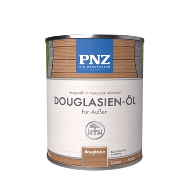 PNZ Douglasien-Öl für Außen | Nachhaltig hergestellt mit regionalen Rohstoffen | Made in Germany | Holzdeck, Holz-Terrasse, Gartenmöbel, Gartenhaus, Zaun PNZ Douglasien-Öl für Außen | Nachhaltig hergestellt mit regionalen Rohstoffen | Made in Germany | Holzdeck, Holz-Terrasse, Gartenmöbel, Gartenhaus, Zaun