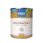 PNZ Holzwachs L für Innen und Außen | lösemitttelfreier Wachsanstrich | Nachhaltig hergestellt mit regionalen Rohstoffen | für alle Hölzer, auch Bienenhäuser