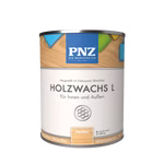 PNZ Holzwachs L für Innen und Außen | lösemitttelfreier Wachsanstrich | Nachhaltig hergestellt mit regionalen Rohstoffen | für alle Hölzer, auch Bienenhäuser
