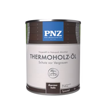 PNZ Thermoholz-Öl | Nachhaltig hergestellt mit regionalen Rohstoffen | Made in Germany | für Holzdeck, Holz-Terrasse, Fenster, Türen, Gartenhäuser aus Thermoholz PNZ Thermoholz-Öl | Nachhaltig hergestellt mit regionalen Rohstoffen | Made in Germany | für Holzdeck, Holz-Terrasse, Fenster, Türen, Gartenhäuser aus Thermoholz